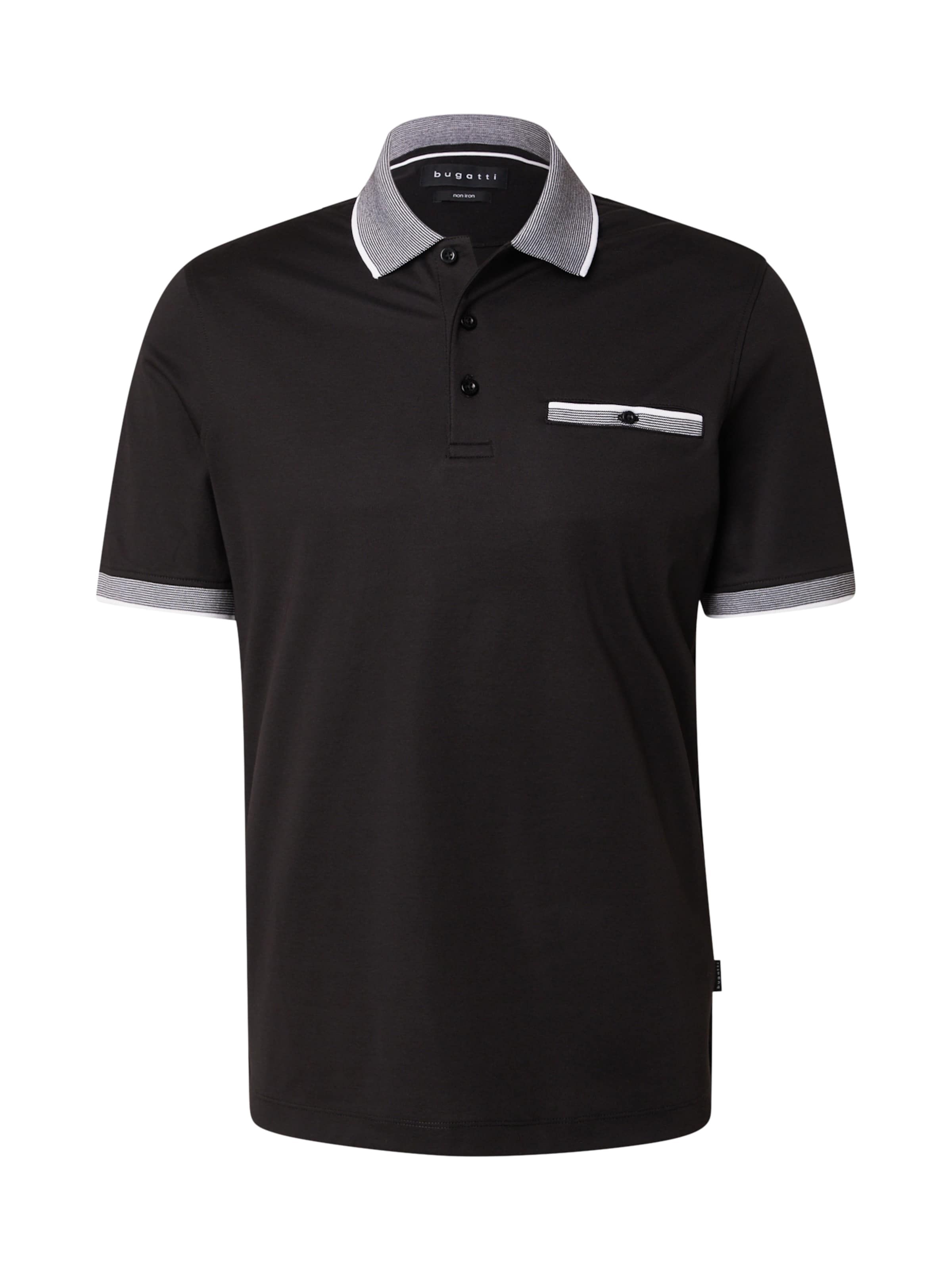 bugatti Shirt in Black: front