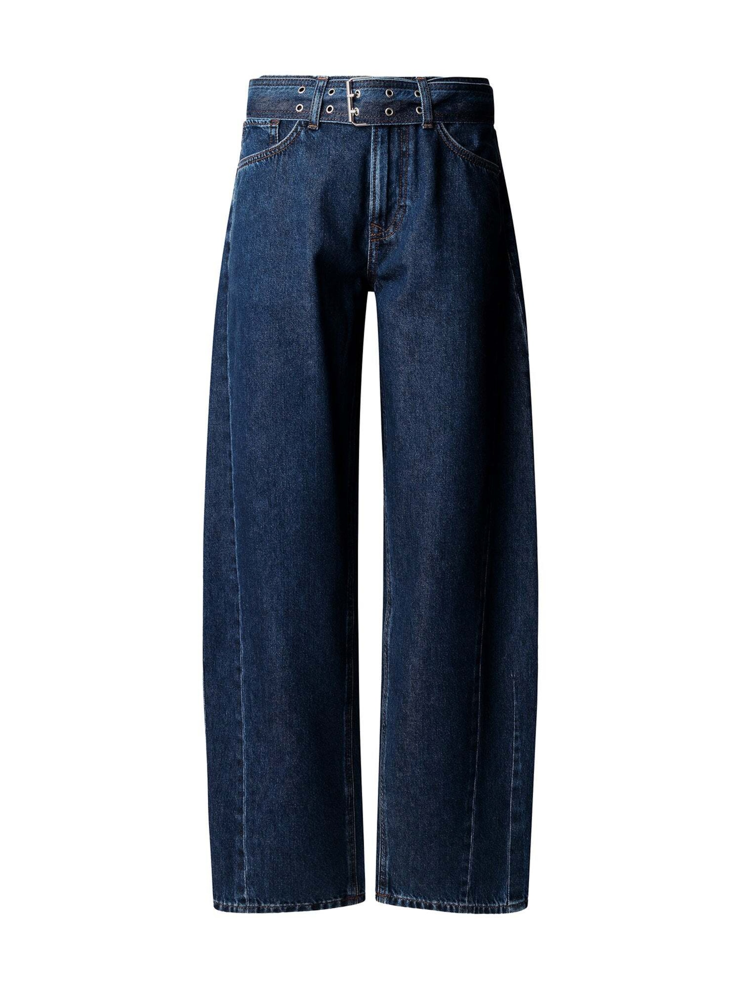 Pepe Jeans Loosefit Jeans in Blauw: voorkant
