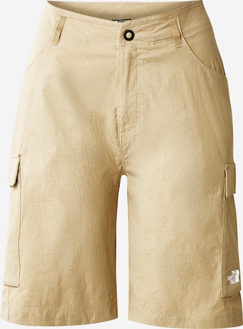 THE NORTH FACE Outdoorshorts 'EXPLORATION' in Grün: Vorderseite