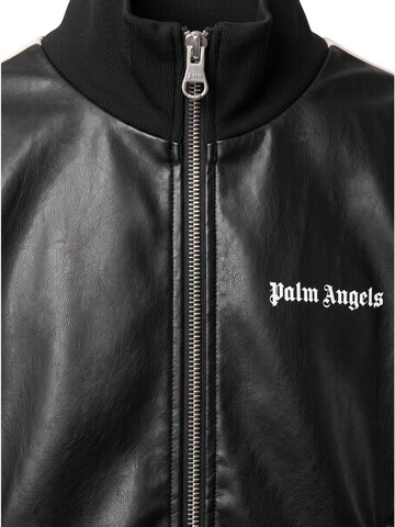 Palm Angels Tussenjas 'Palm Angels Kunst-Lederjacke Schwarz Herren' in Gemengde kleuren