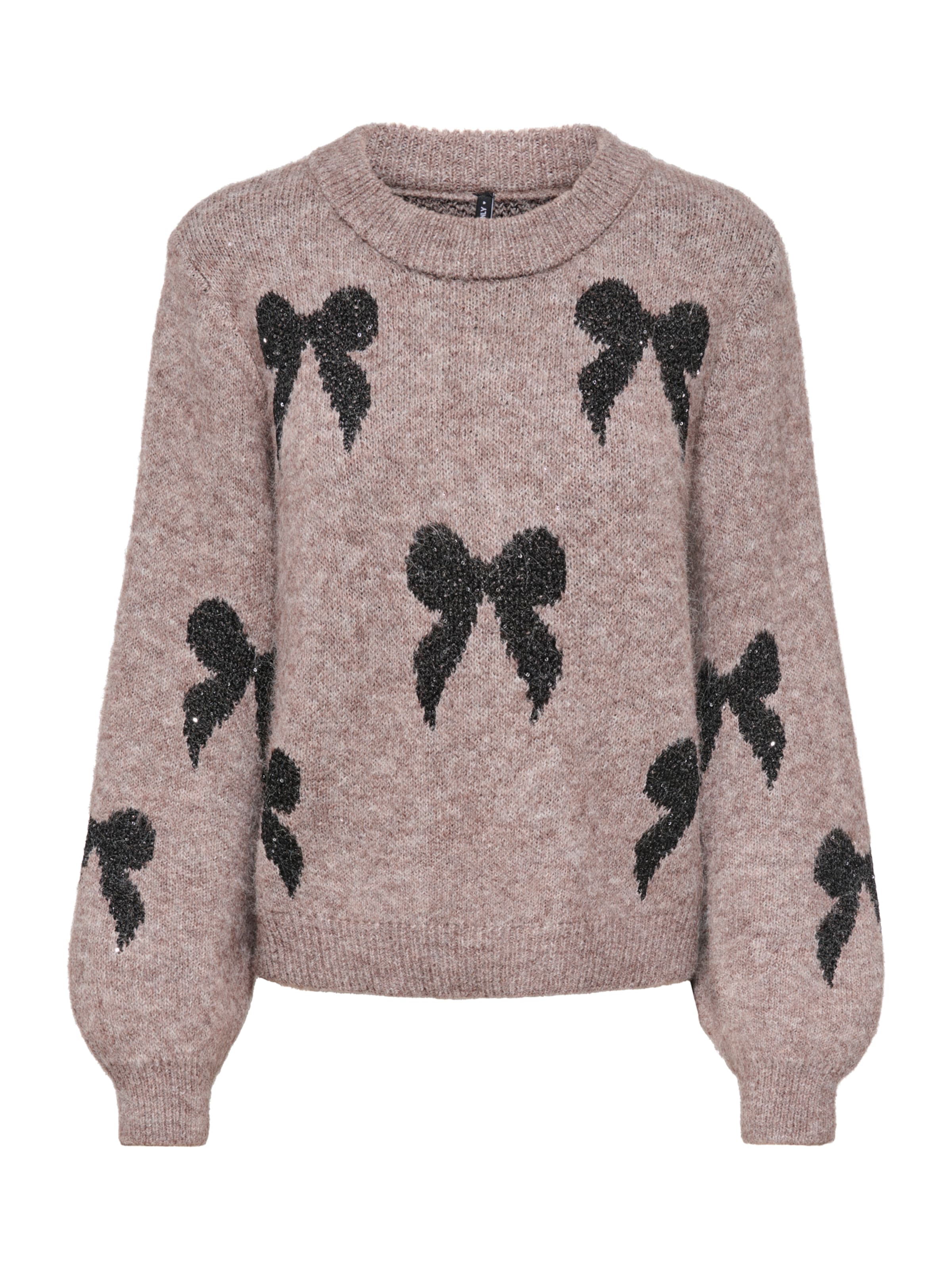 ONLY Pullover 'ONLDOFFA' in Braun: Vorderseite
