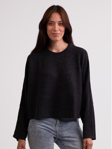 Pull-over CASH-MERE.CH en gris : devant