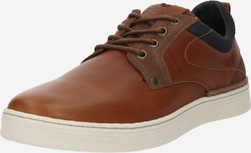 BULLBOXER Lace-up shoe 'HARRIS CUP' in Brown: front