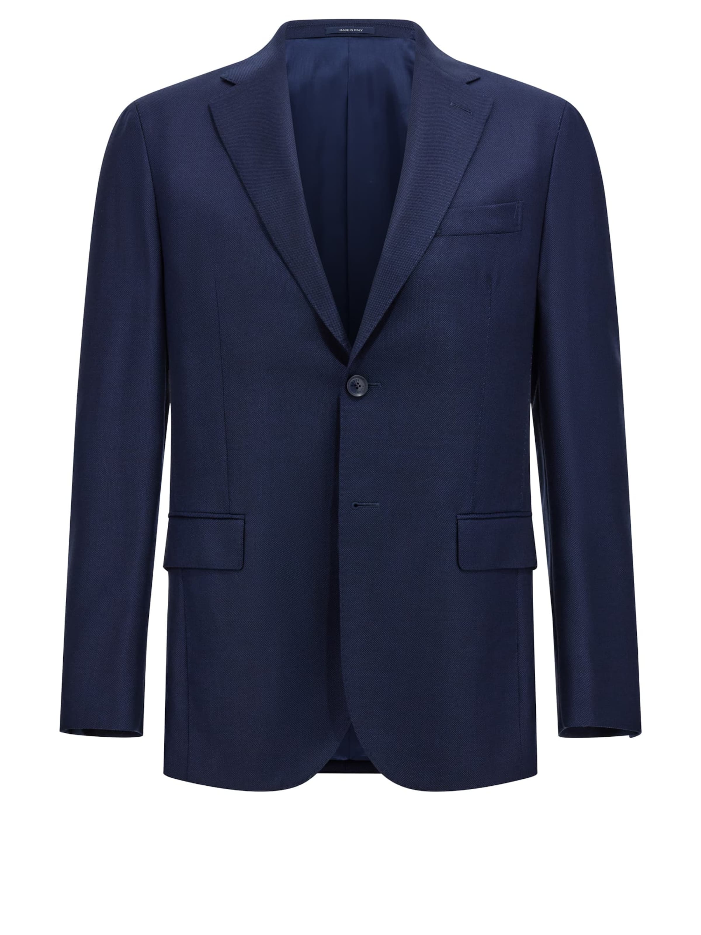 Boggi Milano Regular fit Business-colbert in Blauw: voorkant