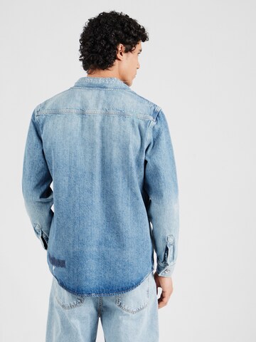 SCOTCH & SODA - Ajuste regular Camisa 'JOE JONAS X SCOTCH SODA' en azul