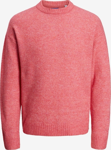 rožinė JACK & JONES Megztinis 'JJESoho Ollie': priekis
