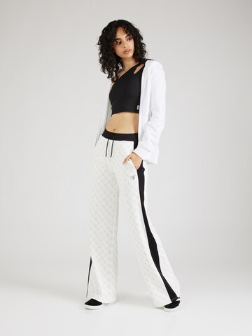 Wide leg Pantaloni sportivi 'ELÉA' di GUESS in beige