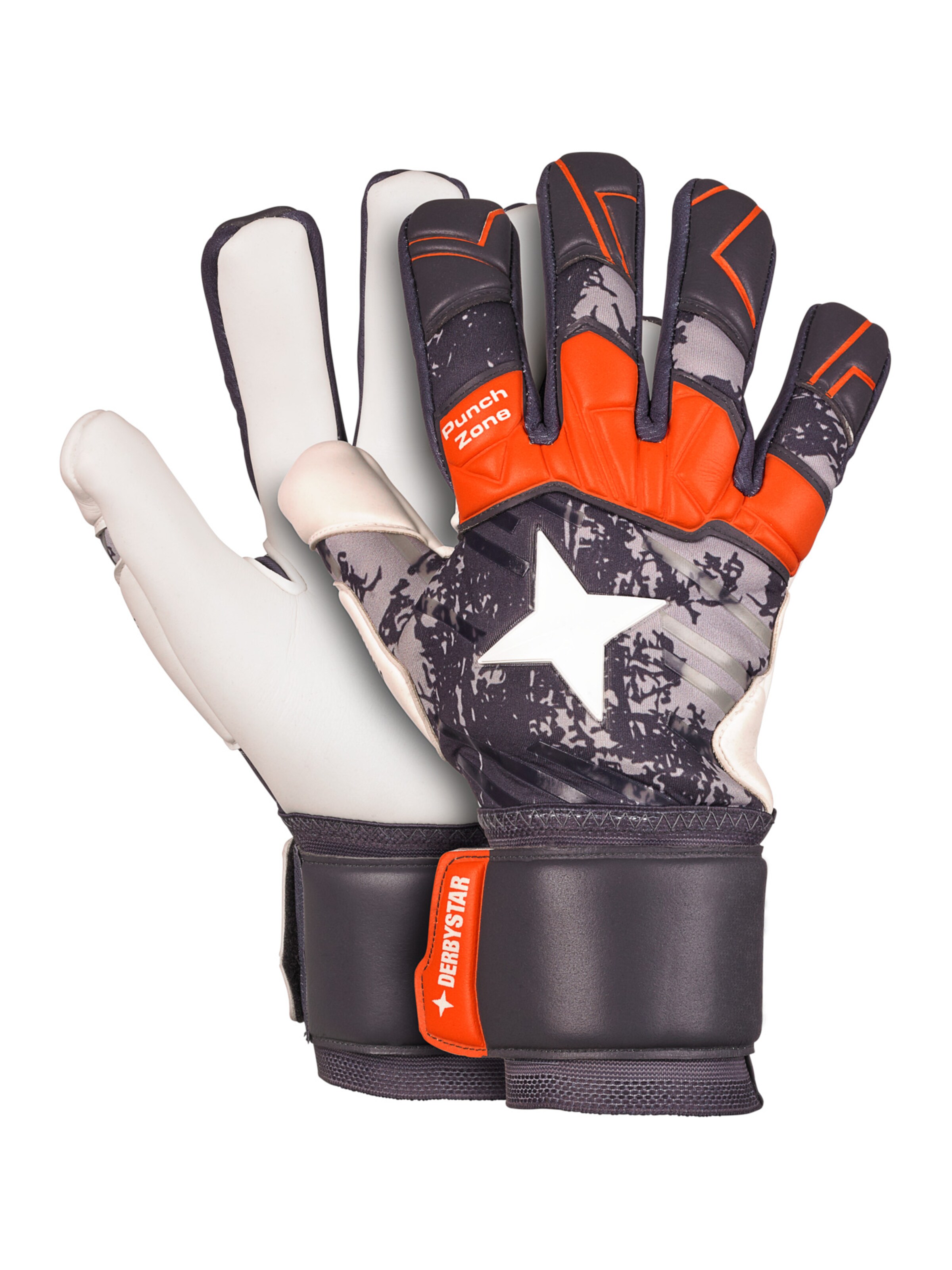 DERBYSTAR Sports gloves 'Mamba' in Grey: front