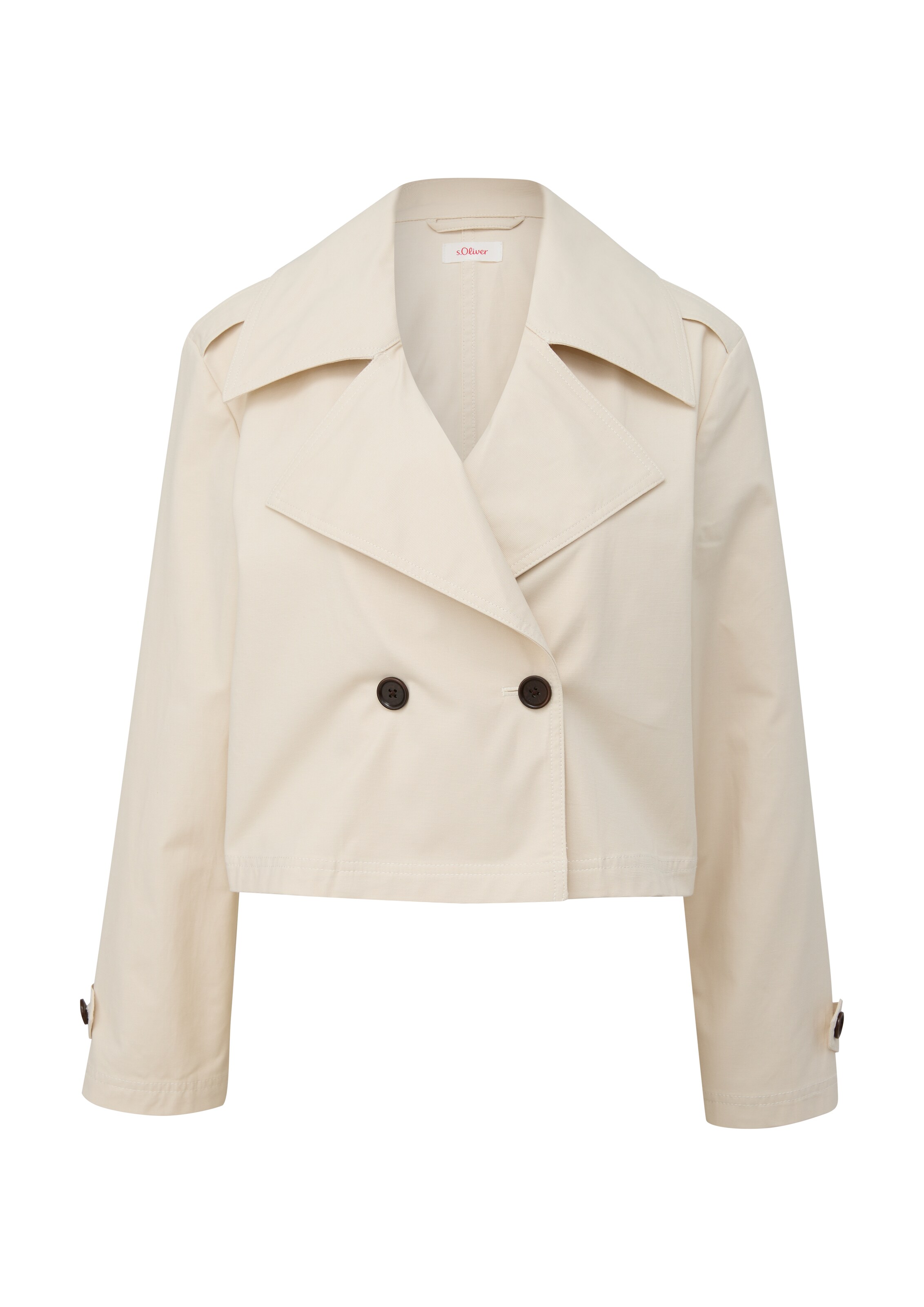 s.Oliver Between-Season Jacket in Beige: front