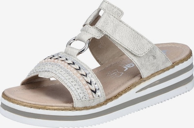 Rieker Natikače s potpeticom u svijetlobež / zlatna / srebro, Pregled proizvoda