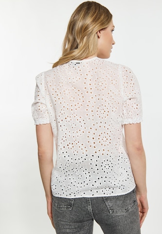 DreiMaster Vintage - Blusa en blanco