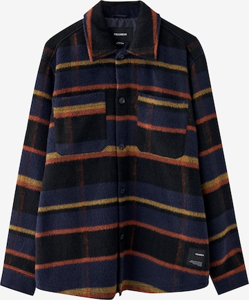 Pull&Bear Between-Season Jacket in Blue: front