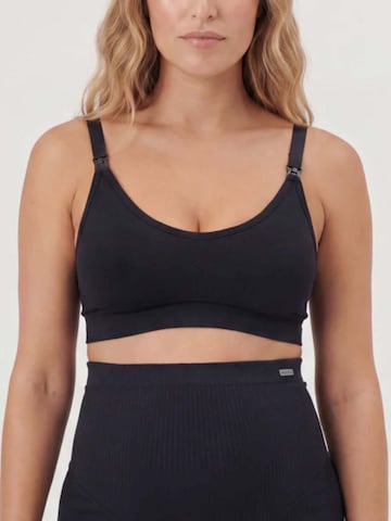 SNOCKS Bralette Bra in Black: front
