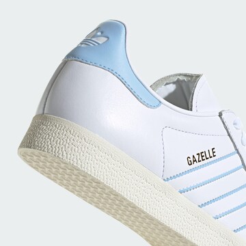 Baskets basses 'Gazelle Argentina' ADIDAS ORIGINALS en blanc