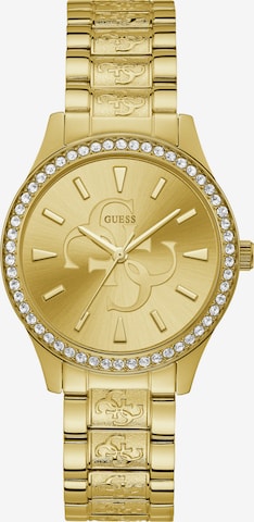 GUESS Analoog horloge 'ANNA' in Goud: voorkant