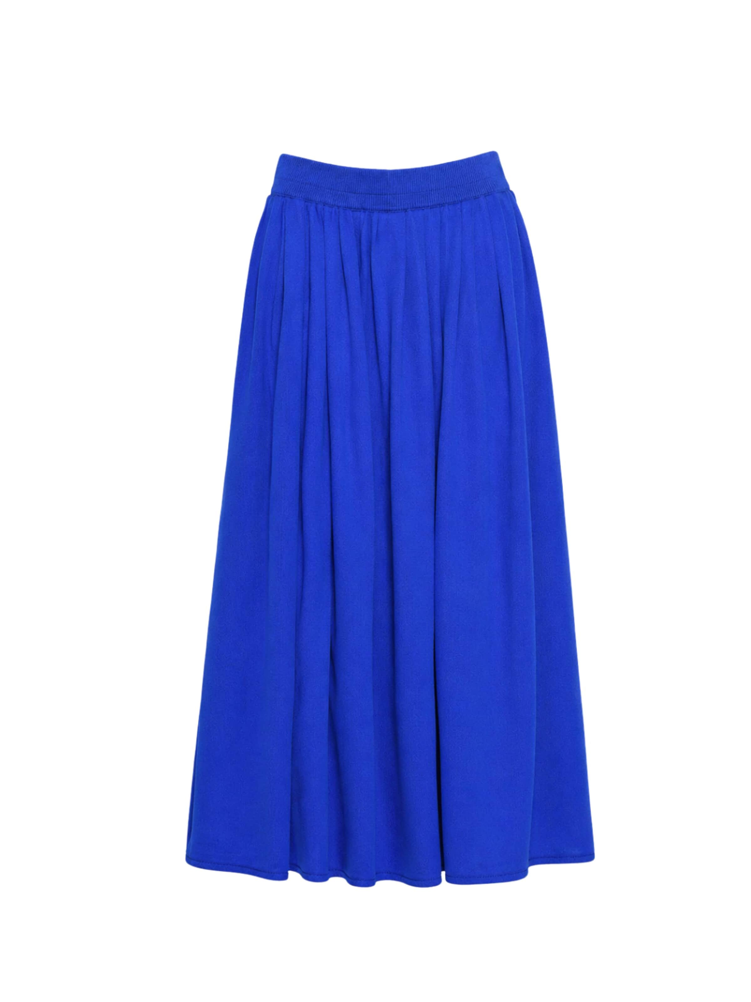 Süel knitwear Rock 'Hanna'‌‌‌‌‌‌ in Blau: Vorderseite