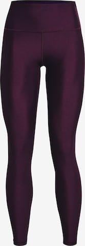 UNDER ARMOUR Workout Pants in Purple: front