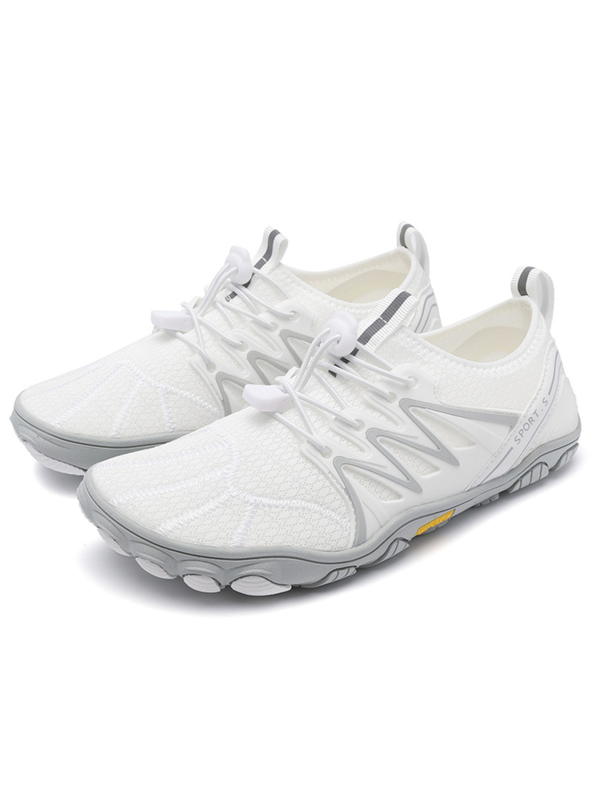 DOTALES Sneaker low 'DOTALES - GripStep Barfußschuhe'‌‌‌‌‌‌‌‌‌‌ in Weiß