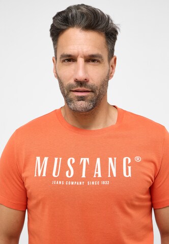 MUSTANG Shirt 'Austin' in Orange
