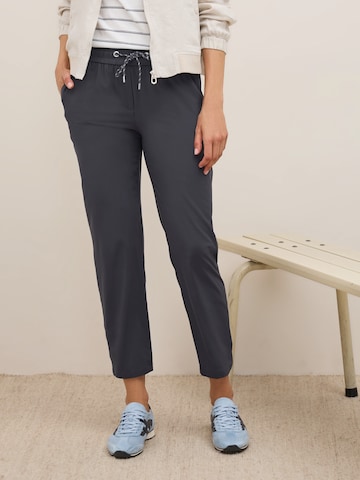 CECIL Slimfit Hose 'Tracey' in Schwarz: Vorderseite