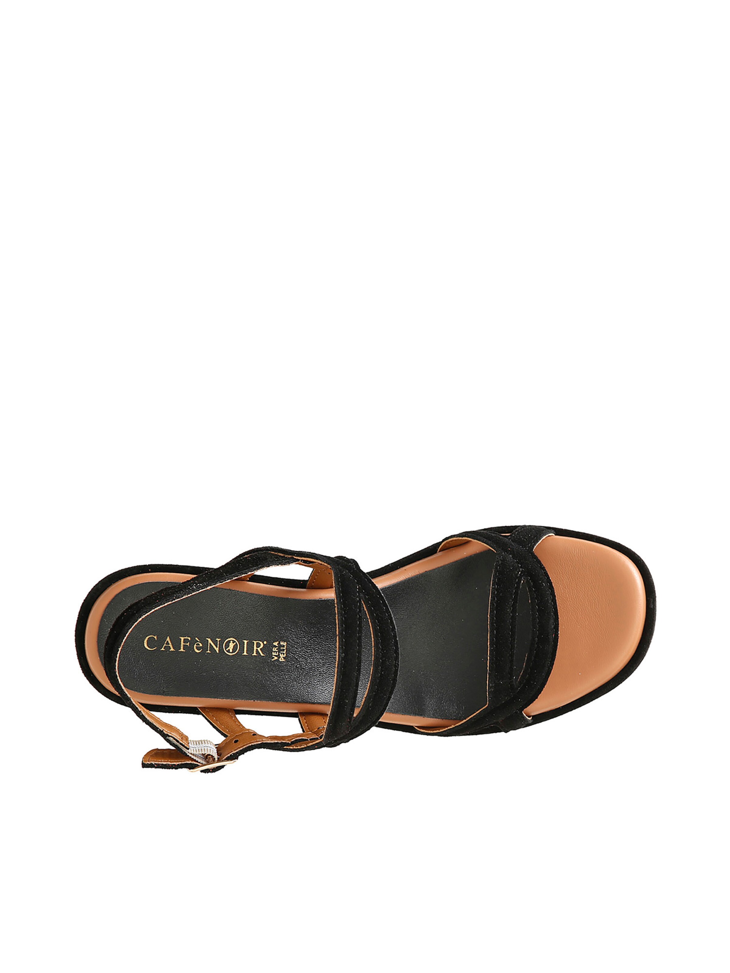 Sandalo con cinturino di CAFè NOIR in nero