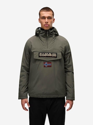 Parka invernale 'RAINFOREST WINTER 3 NP0A4GMC' di NAPAPIJRI in verde: frontale