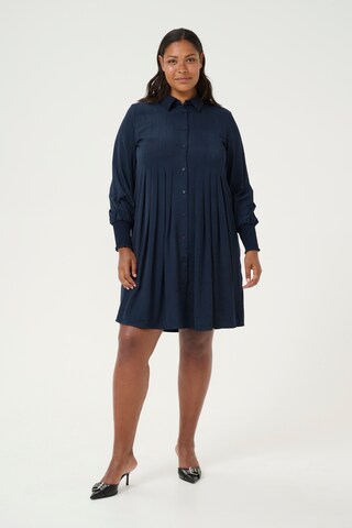 KAFFE CURVE Shirt dress 'Liani' in Blue