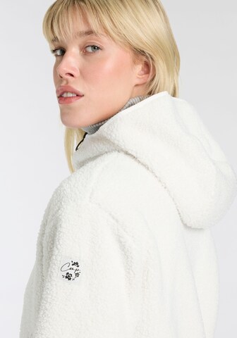 CMP Athletic Fleece Jacket in White
