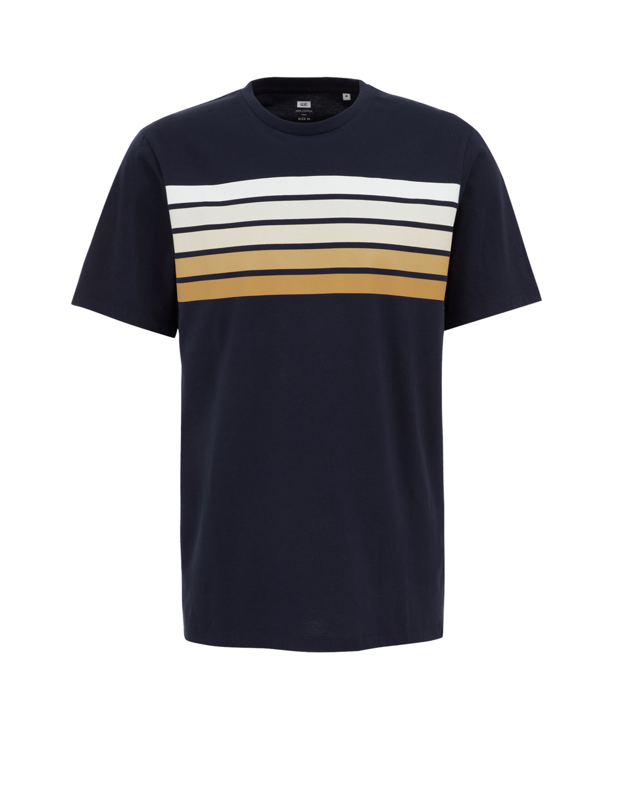 T-Shirt WE Fashion en bleu : devant