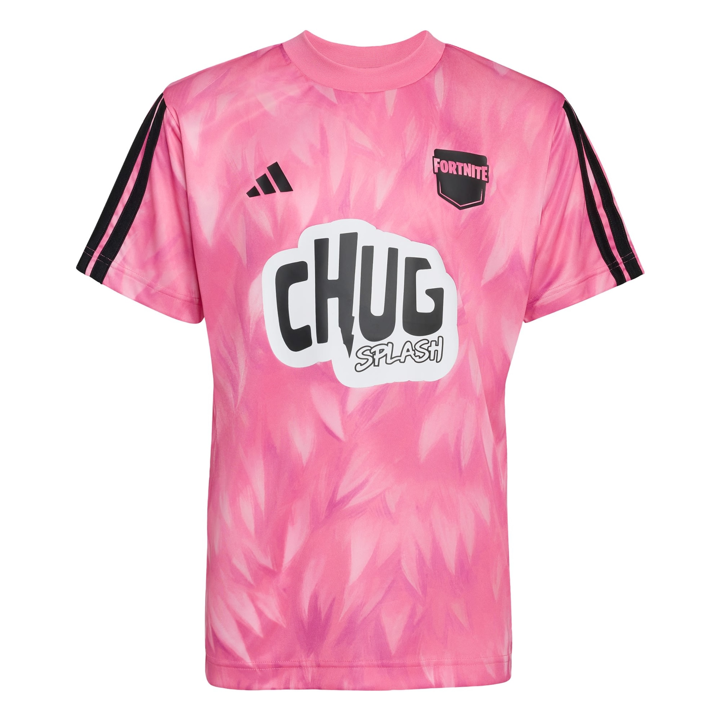 T-Shirt fonctionnel 'Adidas x Fortnite Cuddle Team Leader' ADIDAS SPORTSWEAR en rose : devant