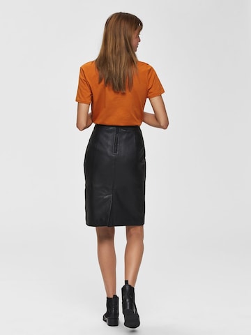 SELECTED Shirt in Oranje