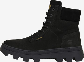 G-Star RAW Boots med snörning 'Noxer' i svart