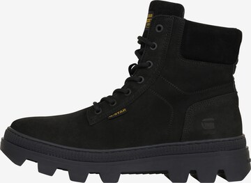 G-Star RAW Schnürboots 'Noxer' in Schwarz