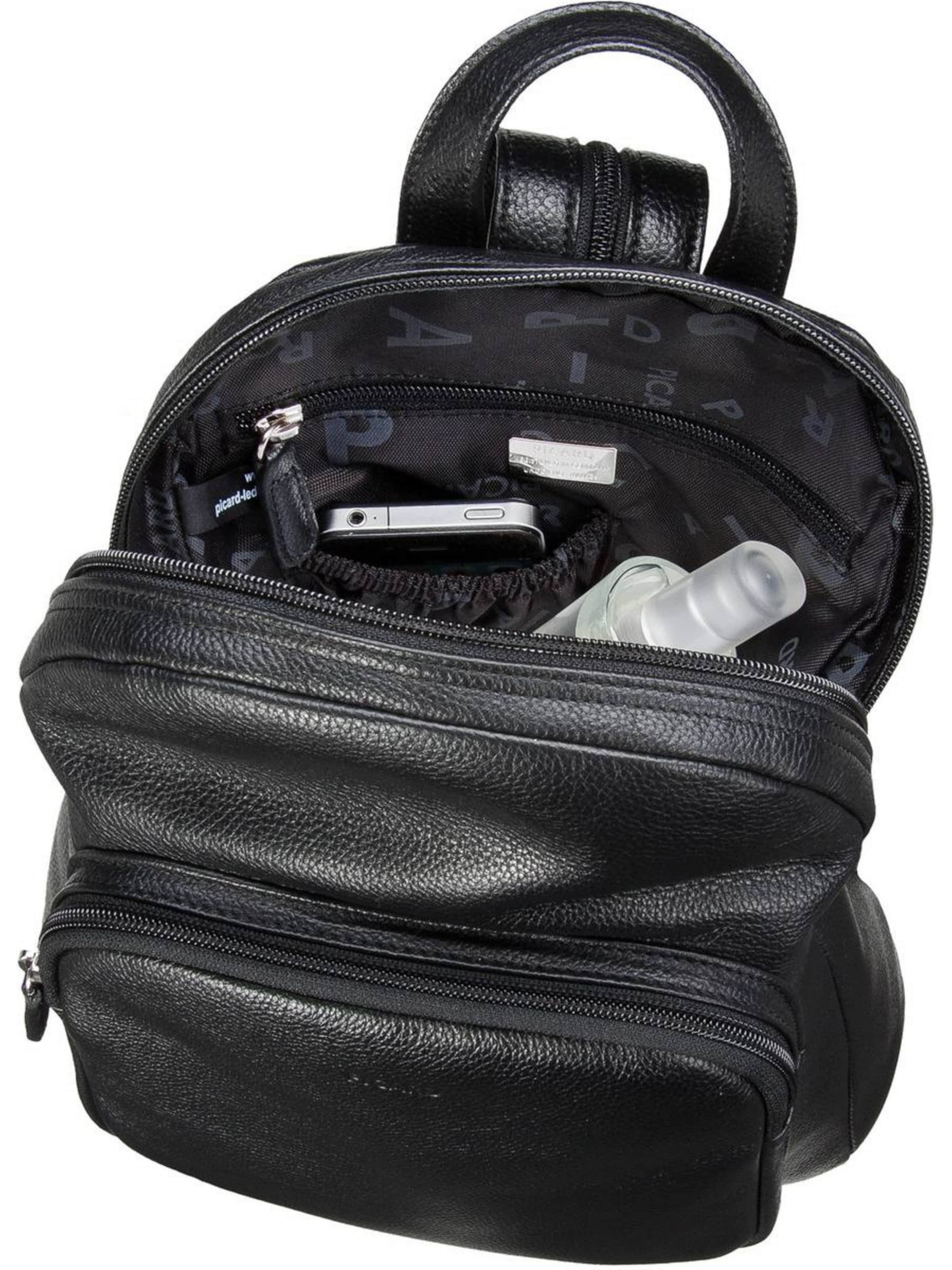Picard Rucksack 'Luis' in Schwarz