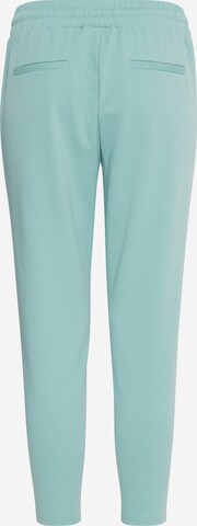 Coupe slim Pantalon 'KATE' ICHI en bleu