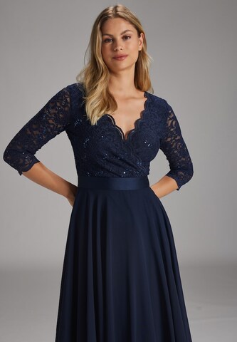 SWING Cocktailjurk in Blauw
