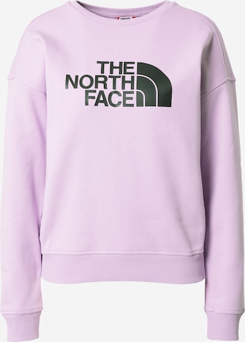 THE NORTH FACE Μπλούζα φούτερ σε λιλά: μπροστά