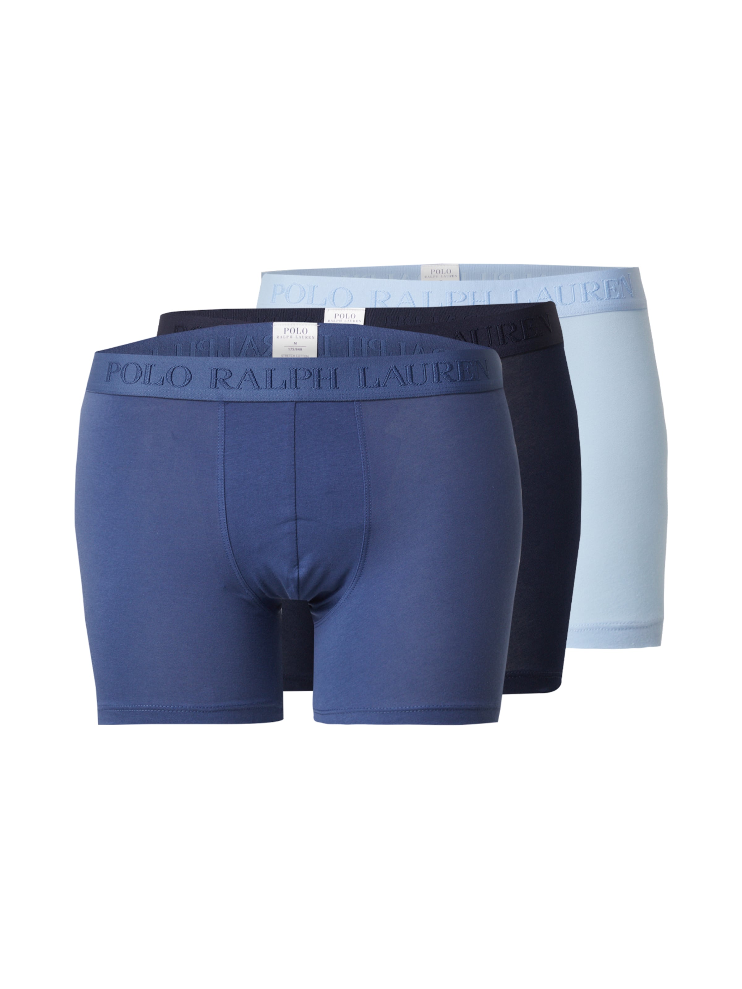 Boxers Polo Ralph Lauren en bleu : devant