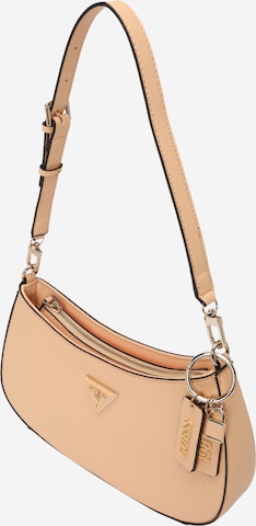 Sac bandoulière 'NOELLE' GUESS en beige : devant