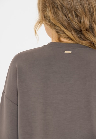 Athlecia Sportief sweatshirt 'Jillnana' in Bruin