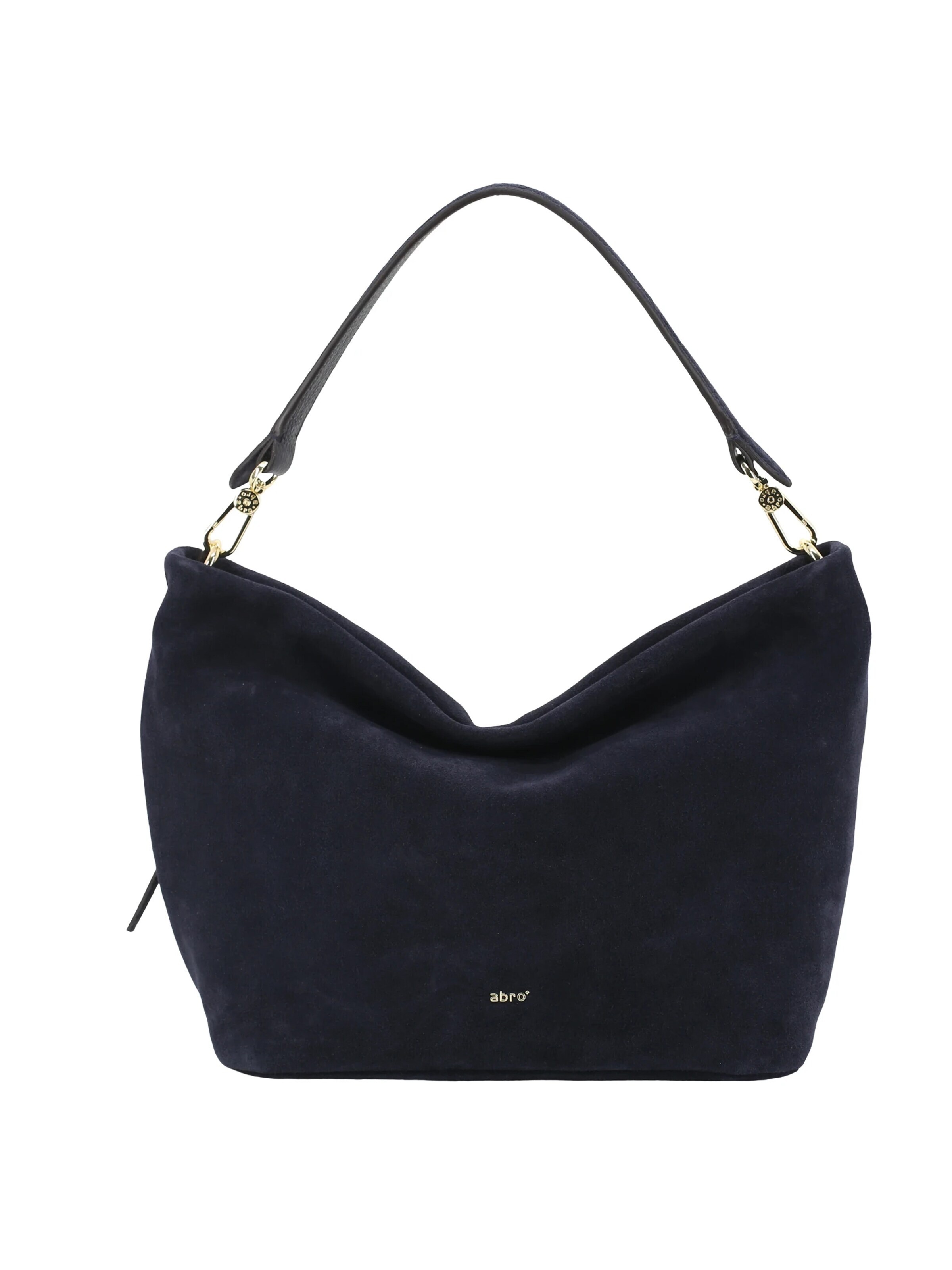 ABRO Handtasche 'EBONY BIG'‌‌‌‌‌‌‌ in Blau: Vorderseite