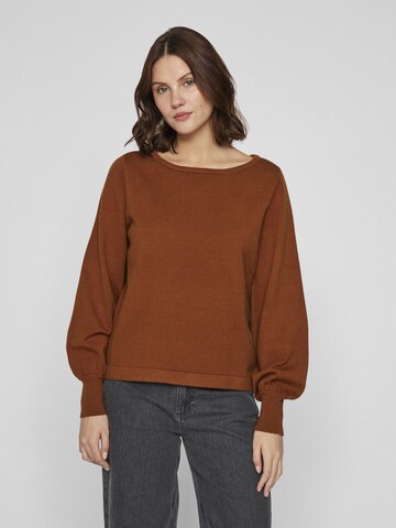 Pull-over VILA en marron : devant