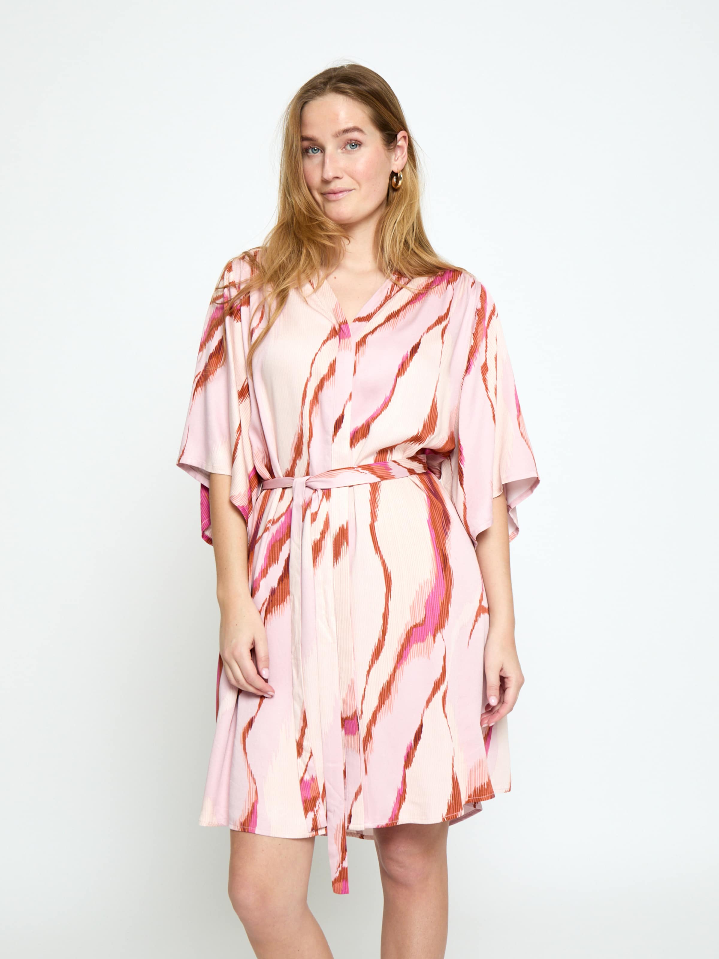 minus - Vestido 'Luana' en marrón: frente