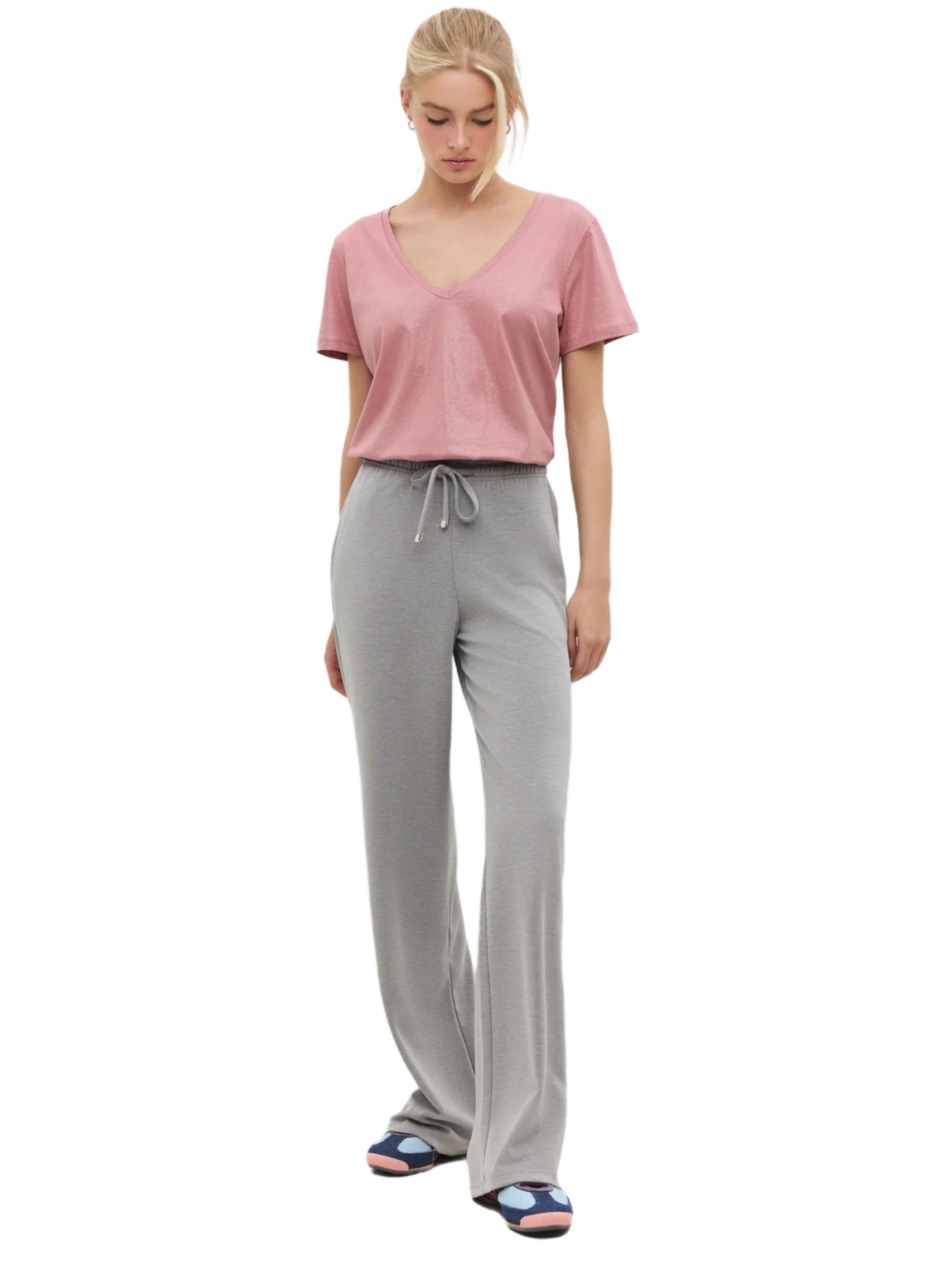 No Matter What Hose in Grau: Vorderseite