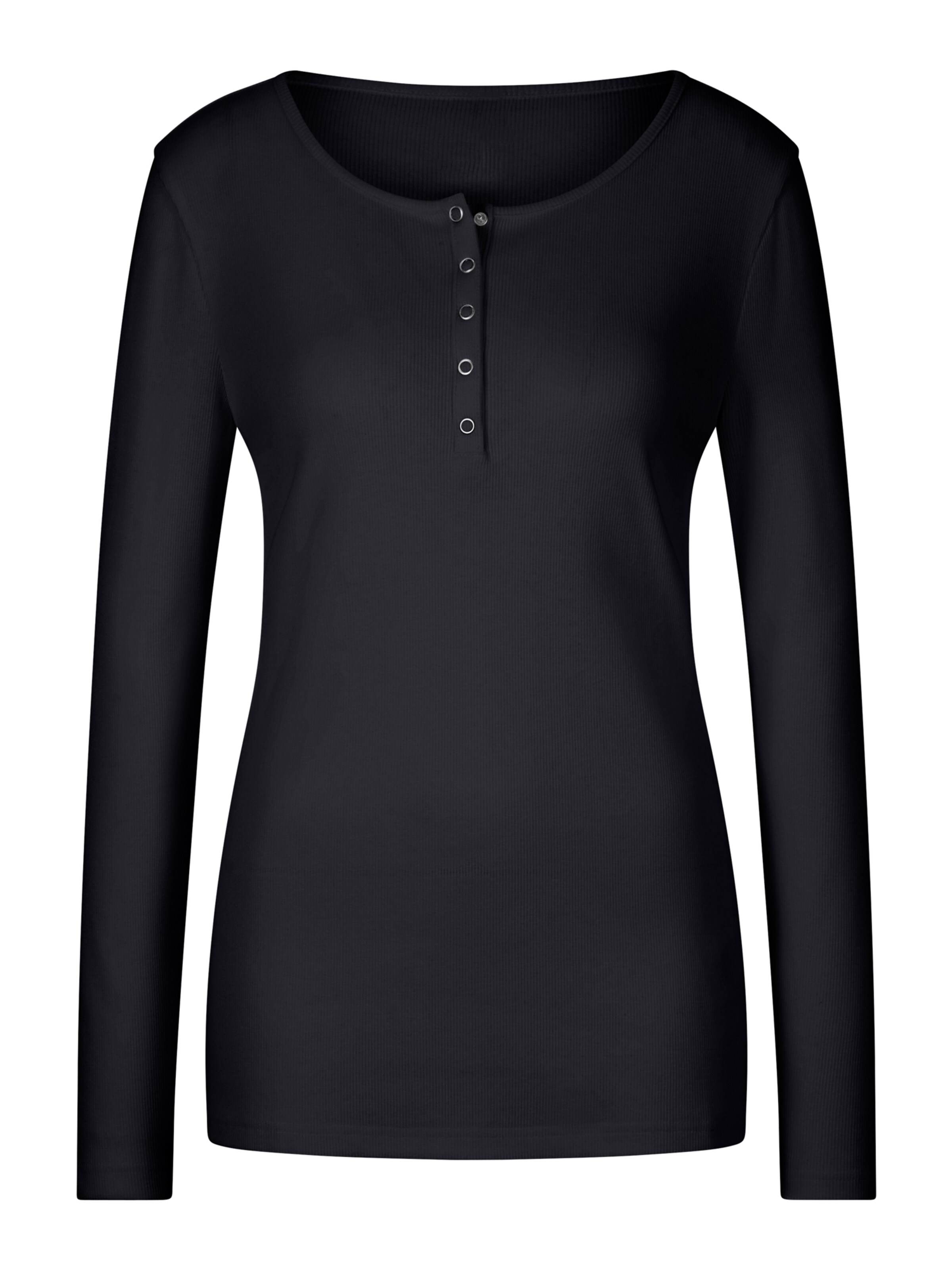 Maglietta di heine in nero: frontale