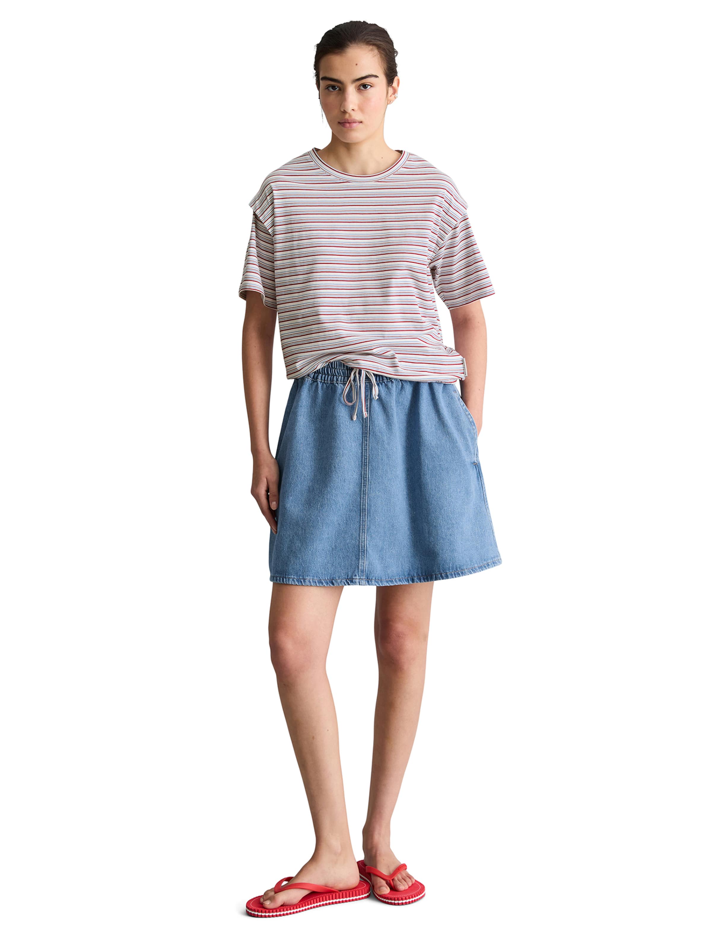 Marc O'Polo DENIM T-shirt i vit
