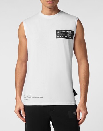 Plein Sport - Camisa em branco: frente