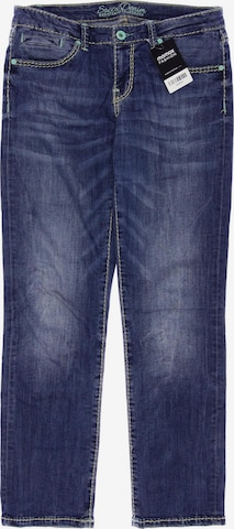 Soccx Jeans in 30 in Blue: front