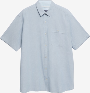 Fit confort Chemise s.Oliver Red Label Big & Tall en bleu : devant