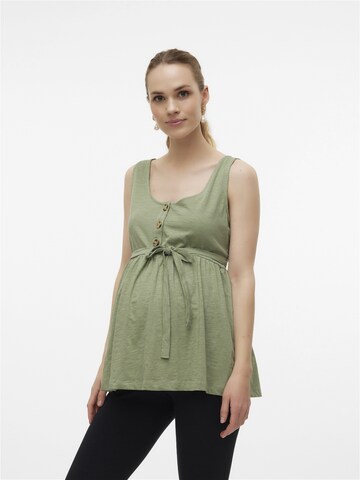 MAMALICIOUS - Top 'EVI LIA' em verde: frente